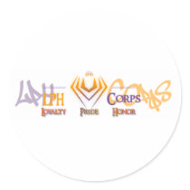 LPH Classic Sticker by LPHCorps LPH Classic Sticker