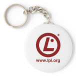 LPI Logo Button Keychain keychains