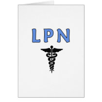 LPN Caduceus cards