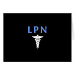 LPN Caduceus Cards