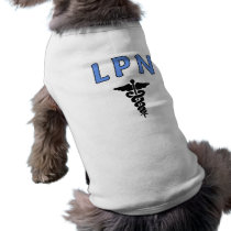 LPN Caduceus pet clothing by bonfirenurses LPN Caduceus pet clothing