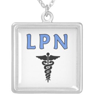 LPN Caduceus necklace