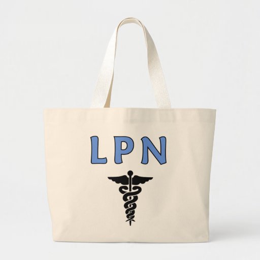 LPN Caduceus Tote Bag