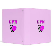 LPN Care Vinyl Binder