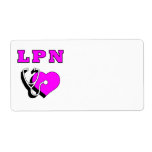 LPN Care Shipping Labels