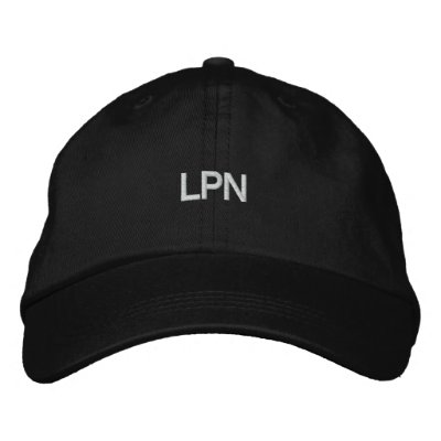 LPN EMBROIDERED HAT LPN EMBROIDERED HAT