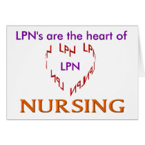 LPN Heart cards by nurse2goto LPN Heart cards