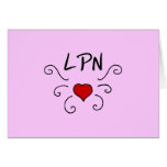 LPN Love Tattoo Card