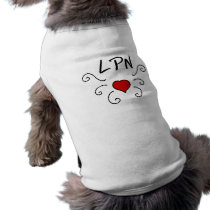 LPN Love Tattoo Dog Tee