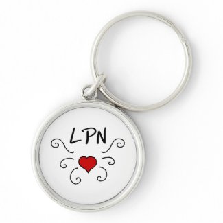 LPN Love Tattoo keychain