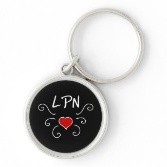 LPN Love Tattoo keychain