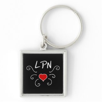 LPN Love Tattoo keychain