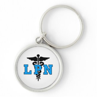 LPN Medical Symbol keychain