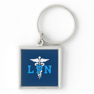 LPN Medical Symbol keychain