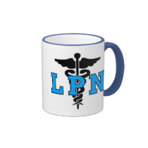 LPN Medical Symbol Mugs