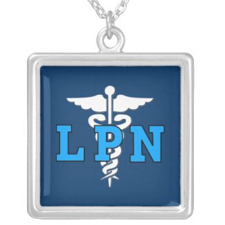 LPN Medical Symbol necklace