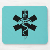 LPN Nurses mousepads by bonfirenurses LPN Nurses mousepads