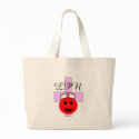 LPN red smiley Gifts bags