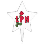 LPN Rose Cake Pick