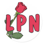 LPN Rose stickers