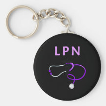 LPN Stethoscope Key Chain
