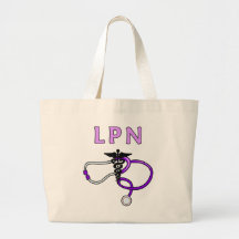 LPN Stethoscope Tote Bag