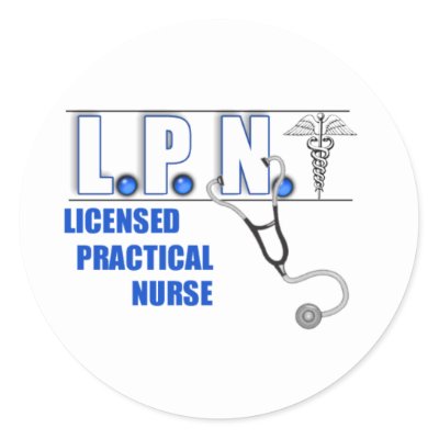 LPN with Stethescope Licensed