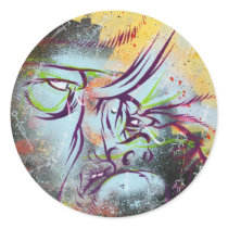art, artsprojekt, skateboarding, skate culture, graffiti, underground, hip hop, fine art, mixed media, andy howell, andy howell postcards, andy howell postage, andy howell stamps, andy howell mugs, andy howell shoes, andy howell calenders, andy howell bags, andy howell buttons, andy howell hats, andy howell mousepads, andy howell stickers, andy howell posters, andyhowell.com, intoxicating, fear, passion, element skateboards, the history of skateboard art, pro skateboarder, new deal skateboards, giant distribution, andy how, Sticker with custom graphic design