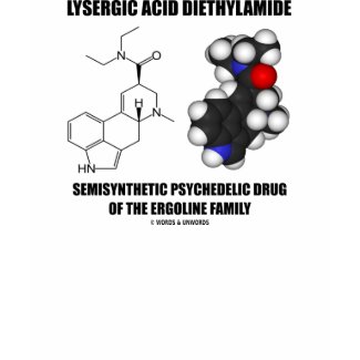 LSD Semisynthetic Psychedelic Drug Ergoline Family shirt