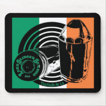 LSS Logo Irish Flag Mouse pad mousepads by LeadSlingerStudios LSS Logo Irish Flag Mouse pad mousepads
