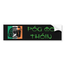 LSS Póg Mo Thóin bumper sticker bumper stickers