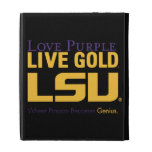 LSU Where Passion Becomes Genius iPad Folio Case