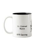 Lt. Colonel Coffee Mug (Rome) 6FR Gaming