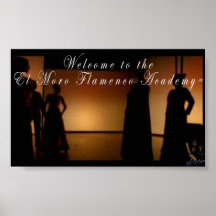 Ltd. Edition El Moro Flamenco Academy ™ Poster