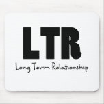 LTR black Mouse Pads