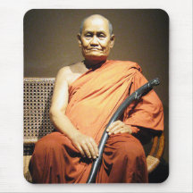 Luang Poo Cha Subhaddho ... Buddhist Monk Mousepad
