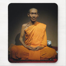 Luang Por Kasem Khemako ... Buddhist Monk Mousepads