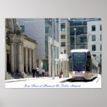Luas Tram at Harcourt Street, Dublin Ireland Print