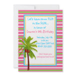 Luau Birthday Invitations