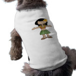 Luau Girl Pet Tee Shirt