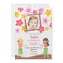 Luau Hawaiian Beach Photo Birthday Invitations Luau Hawaiian Beach Photo Birthday Invitations
