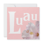 Luau Invitation