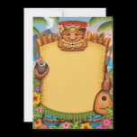 Luau Invitations, Hawaiian Party Invitations