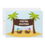 Luau Party Invitation