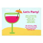 Luau Party Invitation