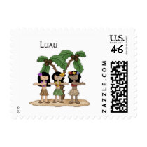 Luau Trio Postage Stamp