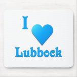 Lubbock -- Sky Blue Mouse Pad