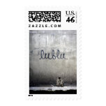 Lublu = Love in Russian Stamp