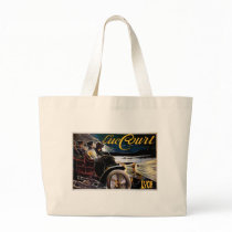 Luc Court - Vintage Automobile Advertisement Canvas Bag