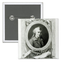 Luc de Clapiers  Marquis of Vauvenargues Button